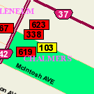 Map of 170 Poplar Avenue (2)