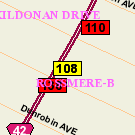 Map of 821 Henderson Highway