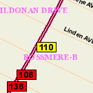 Map of 835 Henderson Highway