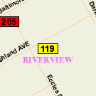Map of 112 Ashland Avenue