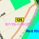 Map of 127 Bell Avenue