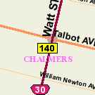Map of 452 Talbot Avenue
