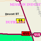 Map of 591 Rue Archibald