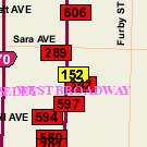 Map of 143 Sherbrook Street