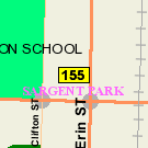 Map of 1069 Sargent Avenue
