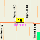 Map of 843 Valour Road