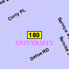 Map of 45 Dafoe Road West