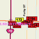 Map of 577 Sargent Avenue