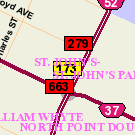 Map of 1136 Main Street