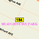 Map of 1333 Manitoba Avenue