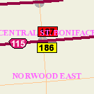 Map of 188 Marion Street