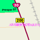 Map of 655 Rue Archibald