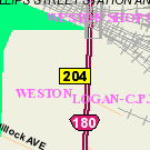 Map of McPhillips Street Underpass