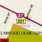 Map of 84 Hespeler Avenue