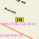Map of 660 Boyd Avenue