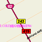 Map of 704 Osborne Street