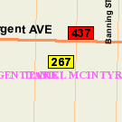 Map of 906 Sargent Avenue