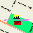 Map of 233 McKenzie Street (2)