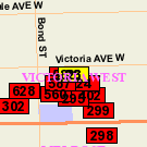 Map of 130 Victoria Avenue West