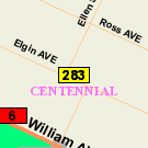 Map of 407 Elgin Avenue