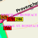 Map of 160 Boulevard Provencher