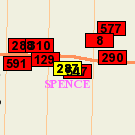 Map of 510 Sargent Avenue