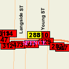 Map of 533 Sargent Avenue