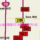 Map of 156 Sherbrook Street