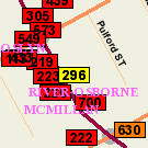 Map of 118 Osborne Street
