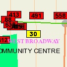 Map of 162 Spence Street