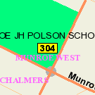 Map of 491 Munroe Avenue