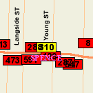 Map of 519 Sargent Avenue