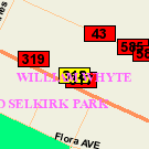 Map of 267 Selkirk Avenue