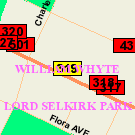 Map of 275 Selkirk Avenue