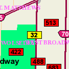 Map of 3 Borrowman Place (1)