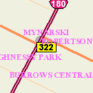 Map of 1007 McPhillips Street