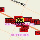 Map of 533 Selkirk Avenue