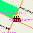 Map of 801 Selkirk Avenue