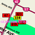 Map of 217 Henderson Highway