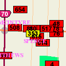 Map of 564 Ellice Avenue