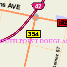 Map of 541 Waterfront Drive