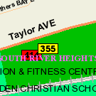 Map of 1400 Taylor Avenue