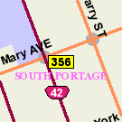 Map of 280 St. Mary Avenue