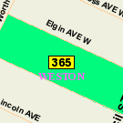 Map of 1570 Elgin Avenue West (2)