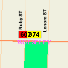 Map of 965 Wolseley Avenue (2)