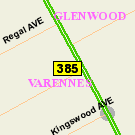 Map of 180 St. Anne's Road
