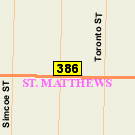 Map of 719 St. Matthews Avenue