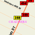 Map of 240 Watt Street