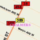 Map of 255 Watt Street
