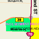 Map of 750 Wolseley Avenue